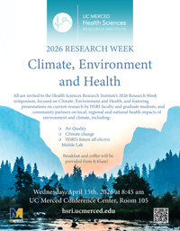 2026 HSRI Research Week flyer
